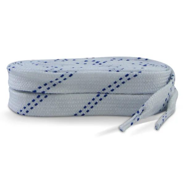Pro Grade Molded Tip Un-Waxed Laces White LPMTW120 120" 24/CS